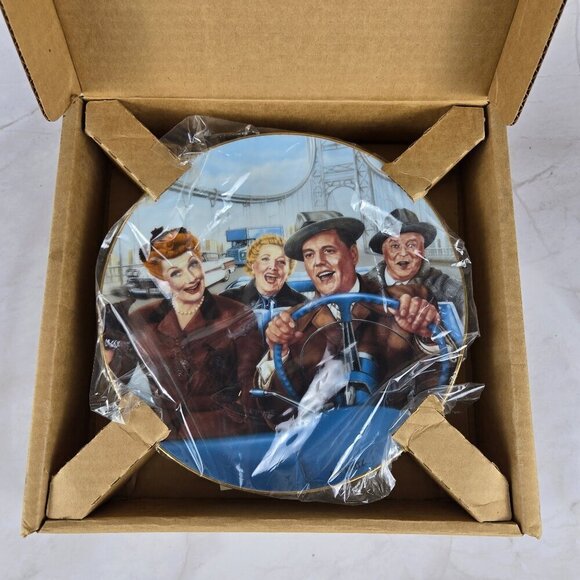 The Hamilton Collection I Love Lucy Plate "California, Here We Come" J Kritz COA - Picture 9 of 10